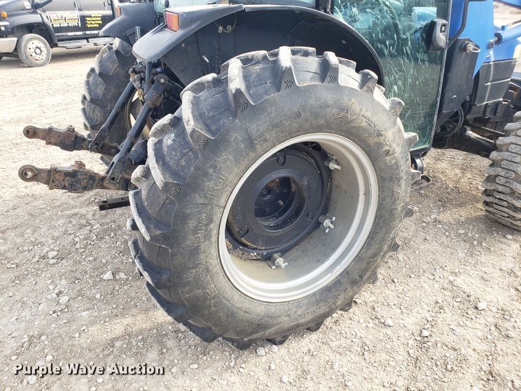 image for item EZ9099 2003 New Holland TN55D MFWD tractor