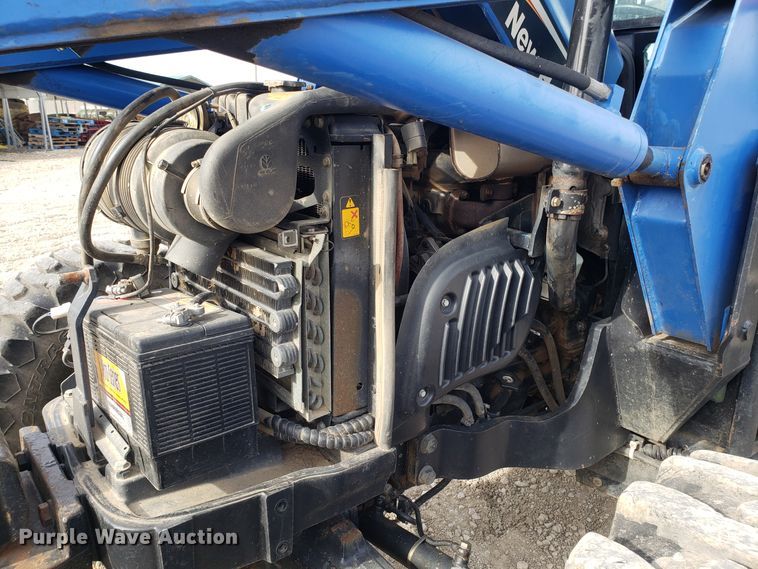 image for item EZ9099 2003 New Holland TN55D MFWD tractor
