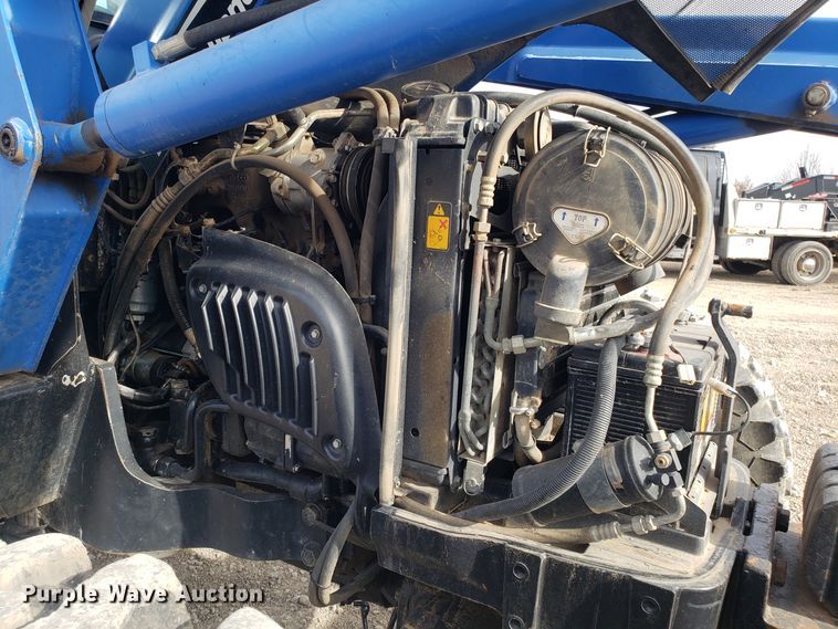 image for item EZ9099 2003 New Holland TN55D MFWD tractor