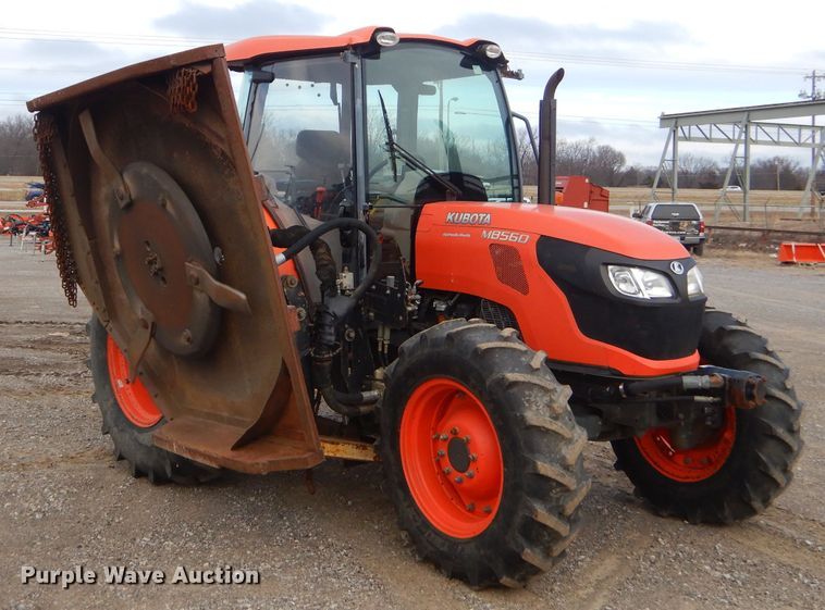 image for item GB9603 2014 Kubota M8560 tractor