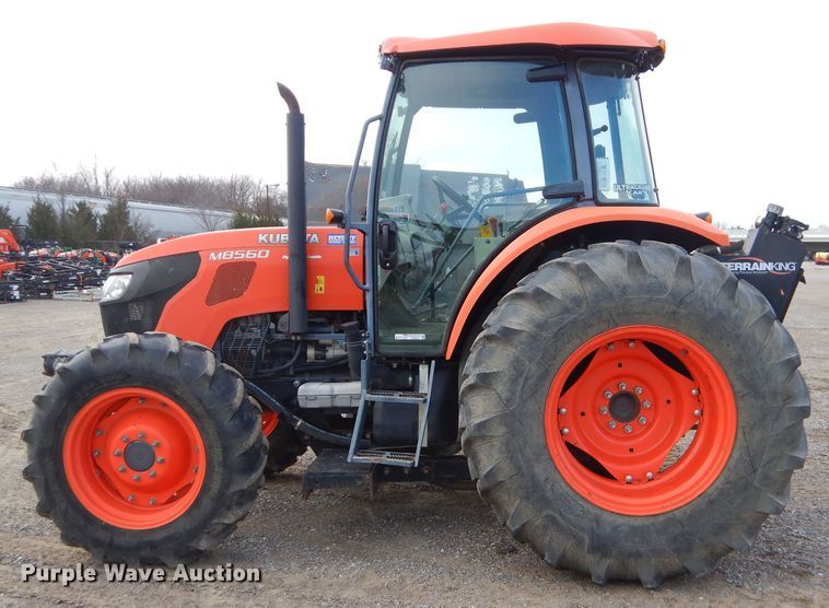 image for item GB9603 2014 Kubota M8560 tractor