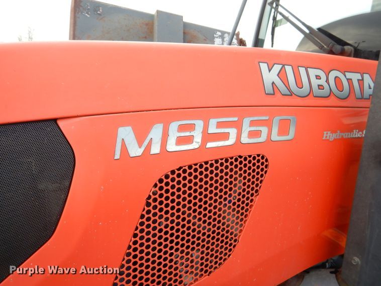 image for item GB9603 2014 Kubota M8560 tractor