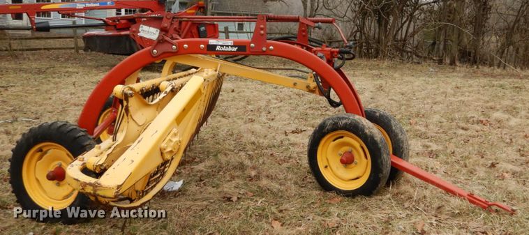 image for item GB9779 2006 New Holland Rolabar 258 hay rake