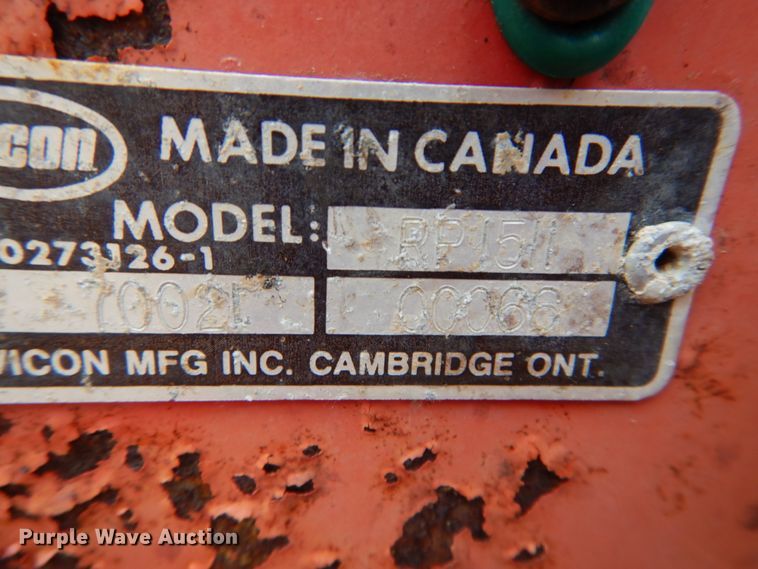 image for item GB9781 Vicon RP1511 round baler