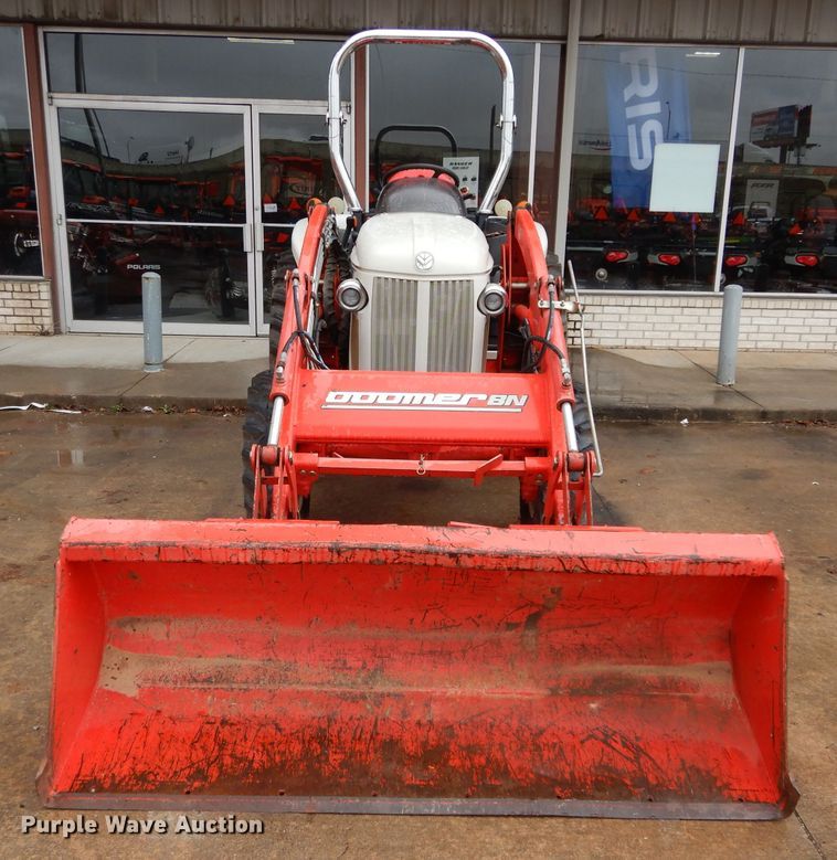 image for item GE9126 2009 New Holland Boomer 8N MFWD tractor