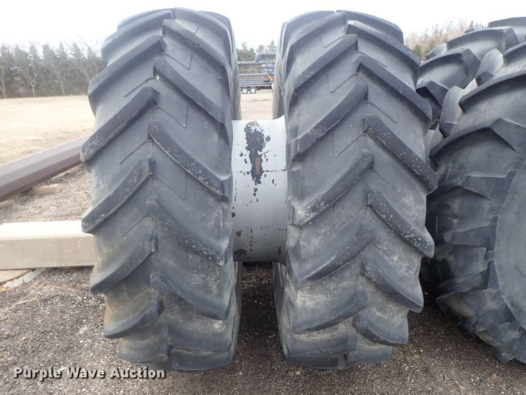 image for item GN9480 (4) Michelin 520/85R42 tires on dual wheels
