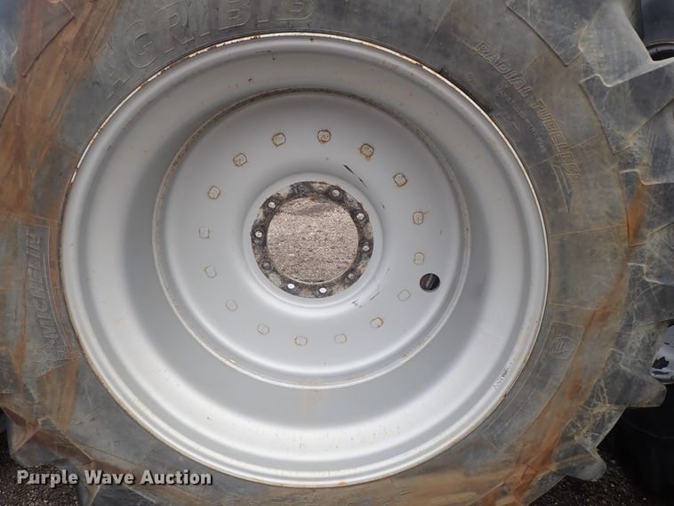 image for item GN9480 (4) Michelin 520/85R42 tires on dual wheels