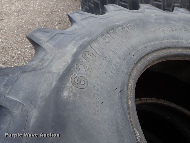 image for item GN9487 (2) Alliance 620/75R26 tires