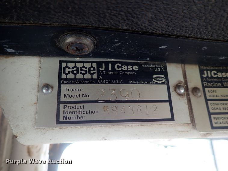 image for item GW9225 1979 Case 2390 tractor