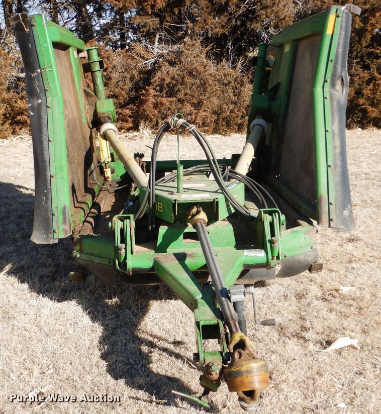 image for item GX9719 John Deere 1518 batwing rotary mower