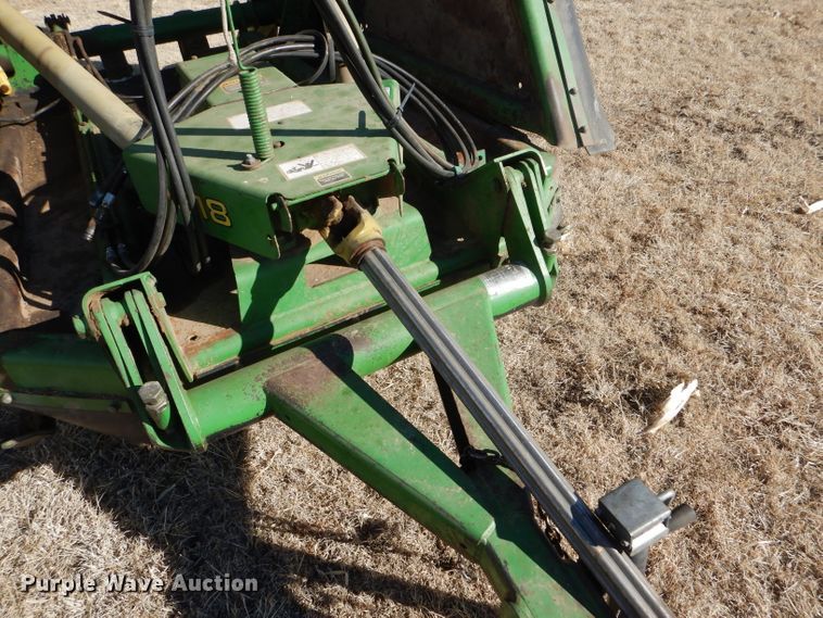 image for item GX9719 John Deere 1518 batwing rotary mower