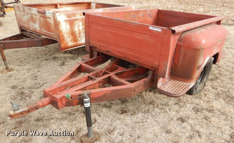 image for item GX9724 Pickup truck bed trailer