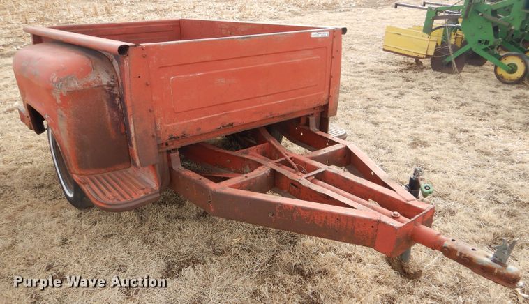 image for item GX9724 Pickup truck bed trailer