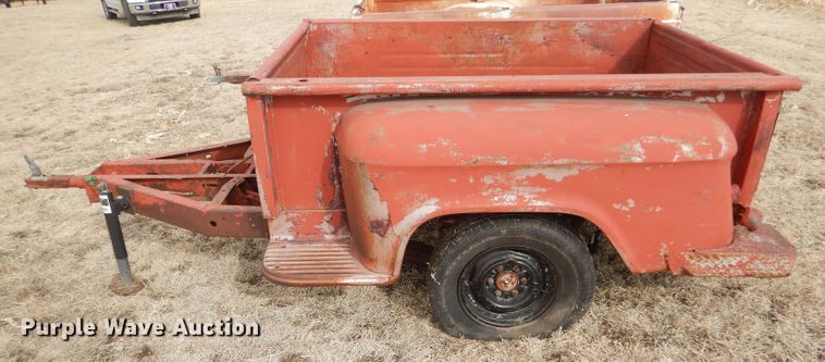 image for item GX9724 Pickup truck bed trailer