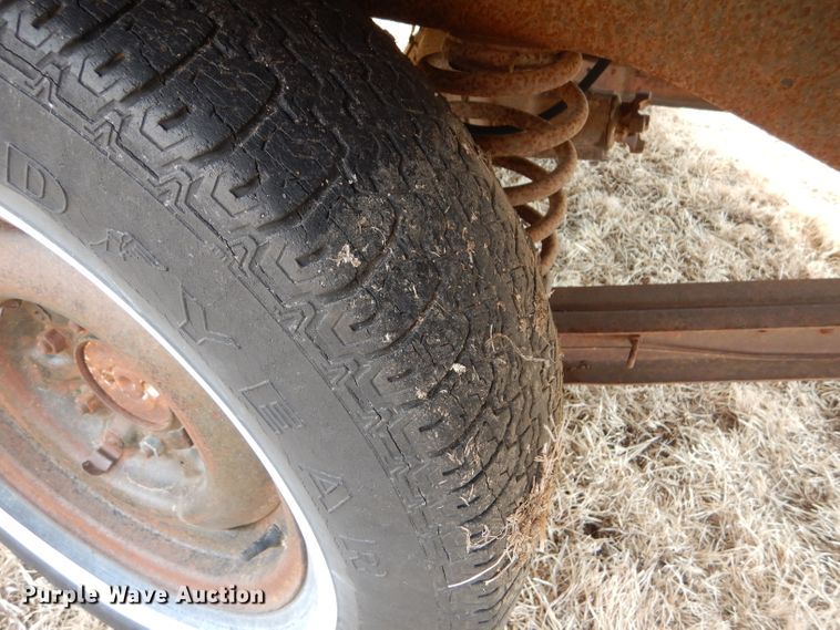 image for item GX9724 Pickup truck bed trailer