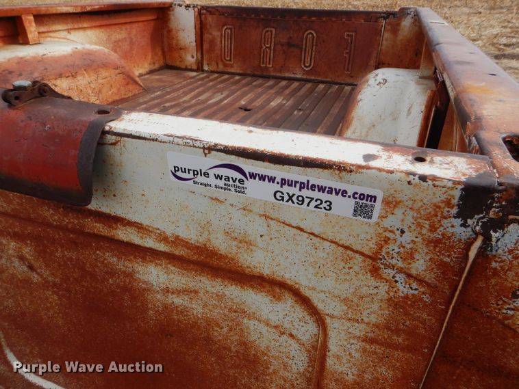 image for item GX9724 Pickup truck bed trailer