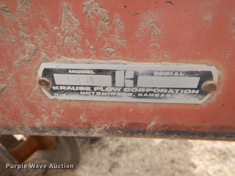 image for item GX9732 Krause 4515A disk ripper