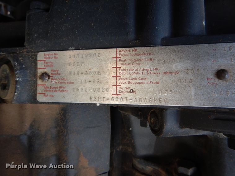 image for item GX9739 1994 Ford L9000 AeroMax semi truck