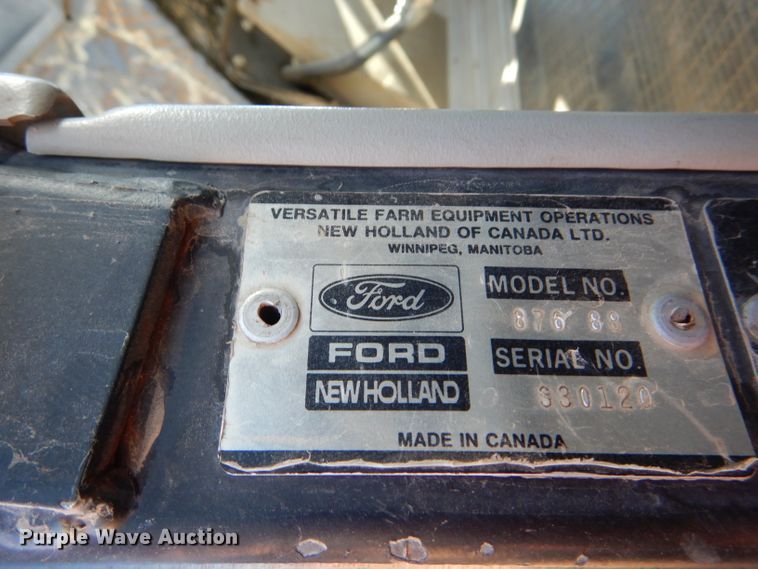 image for item GX9742 1988 Versatile 876 Designation 6 4WD tractor