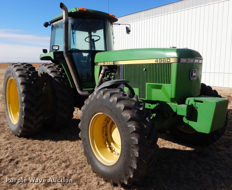image for item GX9743 1993 John Deere 4960 MFWD tractor