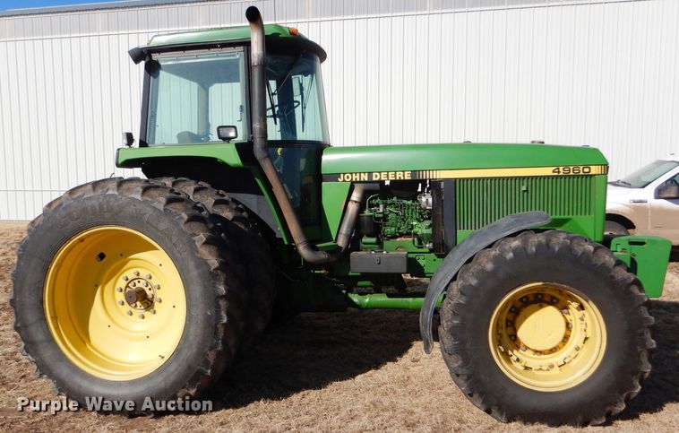 image for item GX9743 1993 John Deere 4960 MFWD tractor