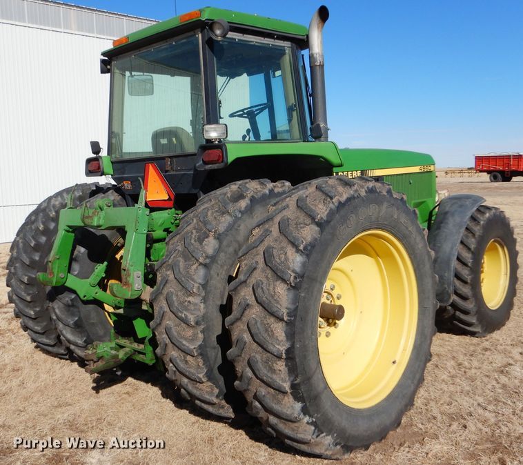 image for item GX9743 1993 John Deere 4960 MFWD tractor