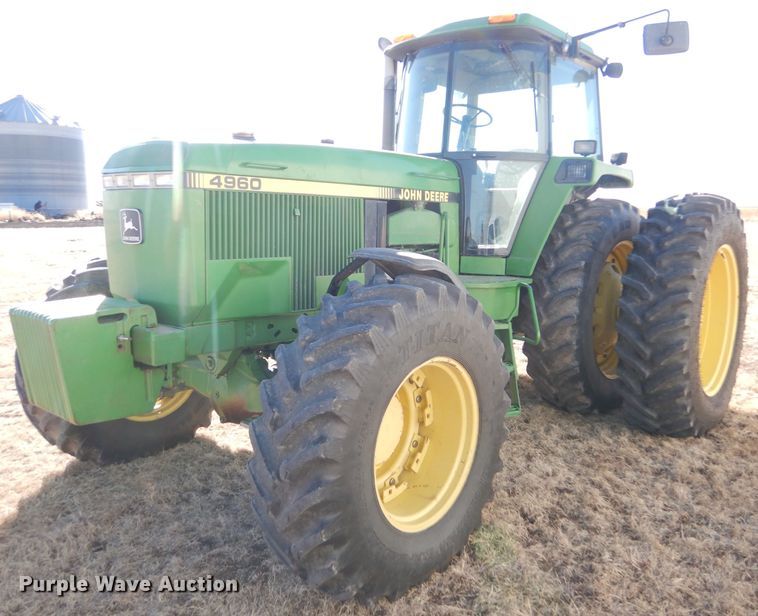 image for item GX9743 1993 John Deere 4960 MFWD tractor