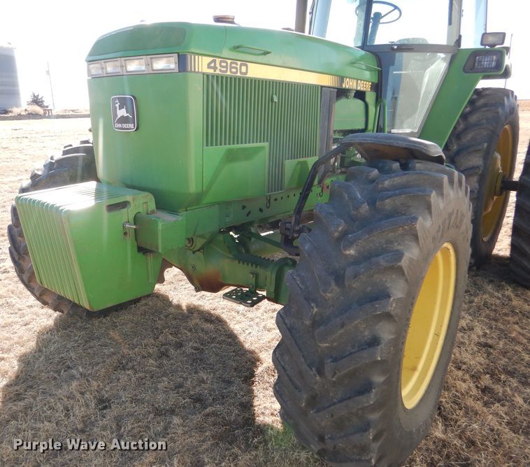 image for item GX9743 1993 John Deere 4960 MFWD tractor
