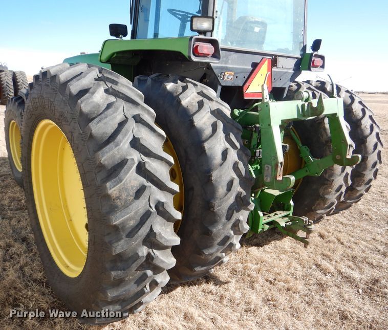 image for item GX9743 1993 John Deere 4960 MFWD tractor