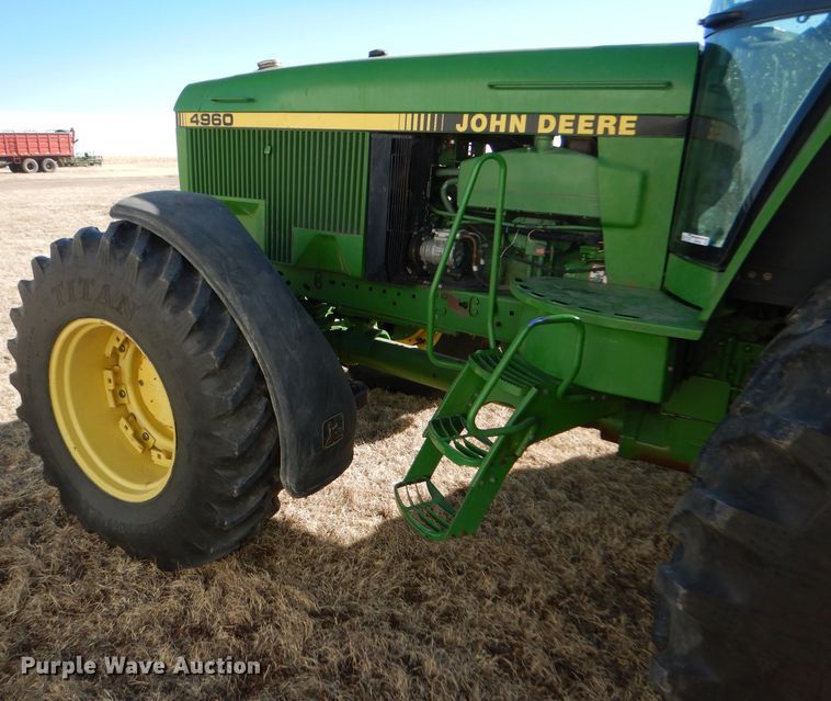 image for item GX9743 1993 John Deere 4960 MFWD tractor
