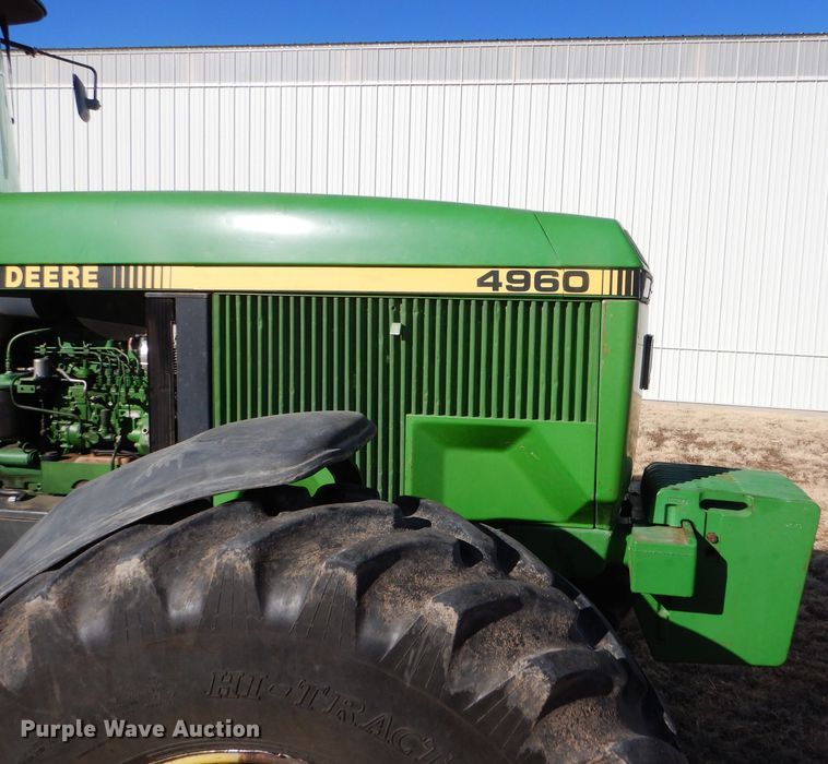 image for item GX9743 1993 John Deere 4960 MFWD tractor