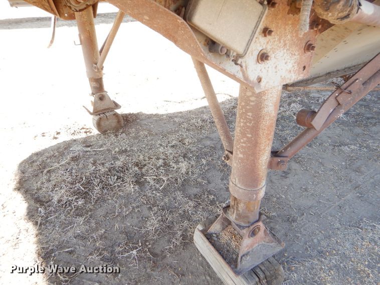 image for item GX9745 1974 Timpte double hopper bottom grain trailer