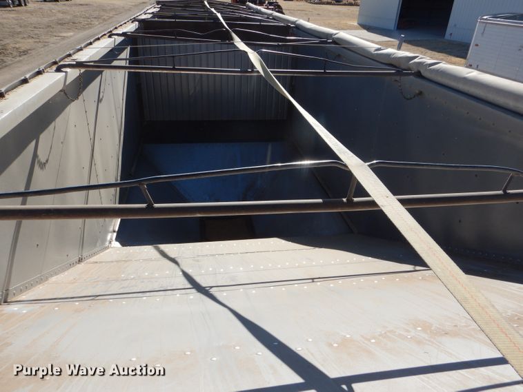 image for item GX9745 1974 Timpte double hopper bottom grain trailer