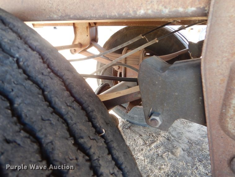 image for item GX9745 1974 Timpte double hopper bottom grain trailer