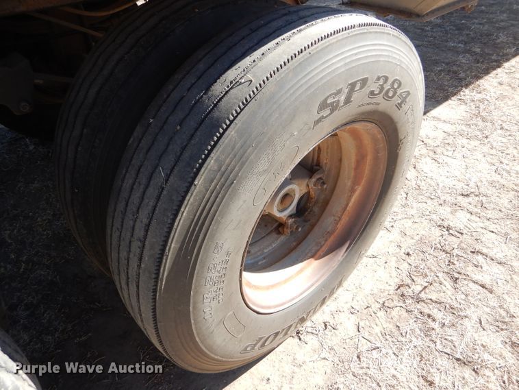 image for item GX9745 1974 Timpte double hopper bottom grain trailer