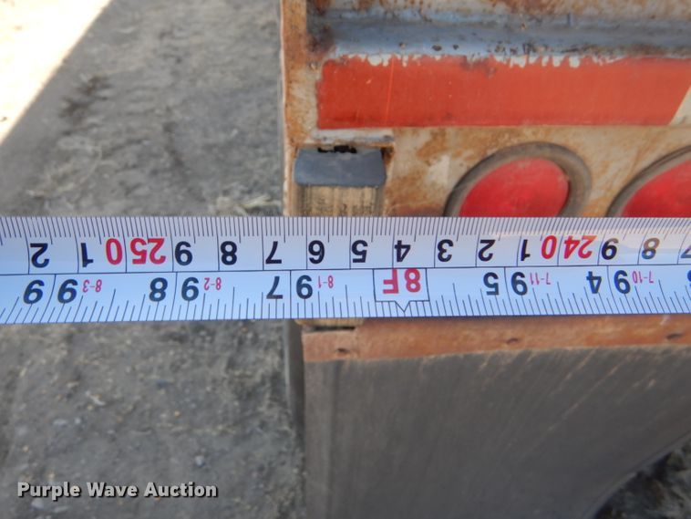 image for item GX9745 1974 Timpte double hopper bottom grain trailer