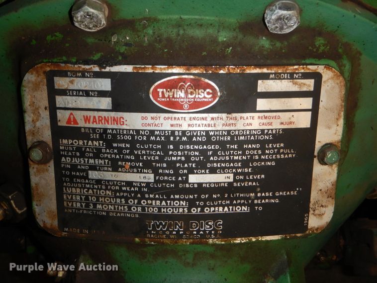 image for item GX9750 Irrigation power unit