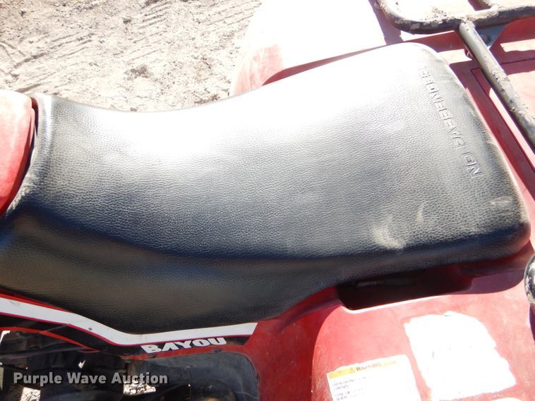 image for item GX9757 1989 Kawasaki Bayou ATV