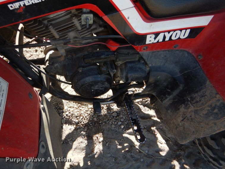 image for item GX9757 1989 Kawasaki Bayou ATV