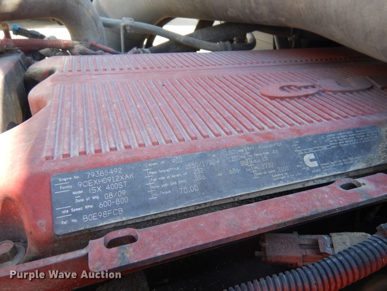 image for item DD3036 2011 International ProStar Eagle semi truck