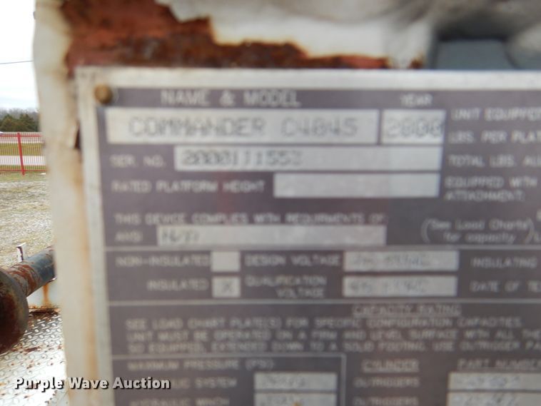 image for item DH5310 2000 Freightliner FL70 digger derrick truck