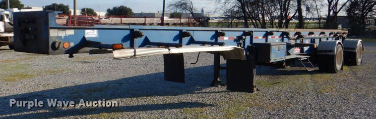 image for item DH5314 1996 Benlee TATBS1048 roll off container trailer