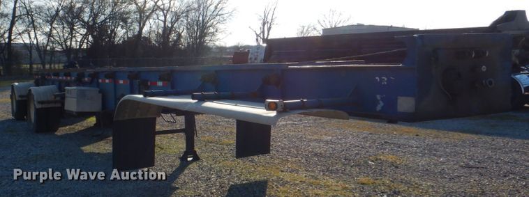 image for item DH5314 1996 Benlee TATBS1048 roll off container trailer