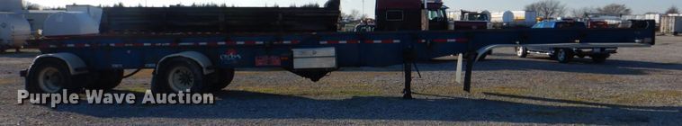 image for item DH5314 1996 Benlee TATBS1048 roll off container trailer