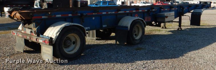 image for item DH5314 1996 Benlee TATBS1048 roll off container trailer