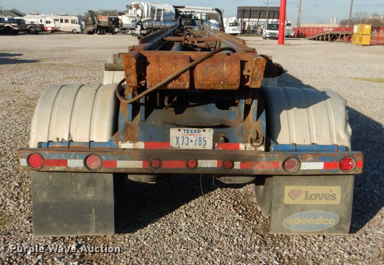 image for item DH5314 1996 Benlee TATBS1048 roll off container trailer