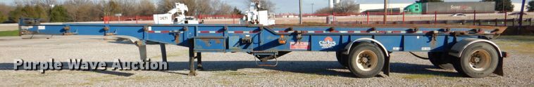 image for item DH5314 1996 Benlee TATBS1048 roll off container trailer