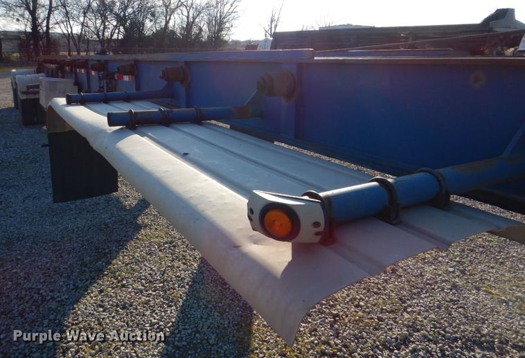 image for item DH5314 1996 Benlee TATBS1048 roll off container trailer