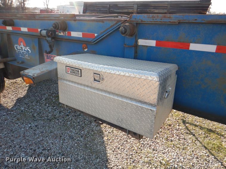 image for item DH5314 1996 Benlee TATBS1048 roll off container trailer