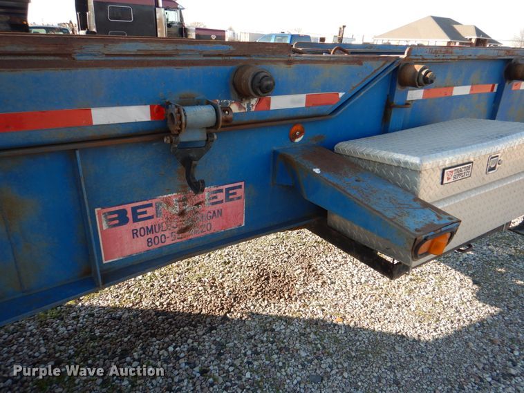 image for item DH5314 1996 Benlee TATBS1048 roll off container trailer